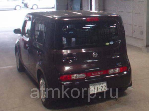 Минивэн NISSAN CUBE цвет горький шоколад — фото 2